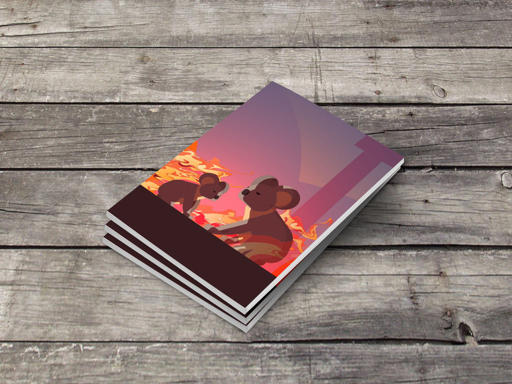 Limited Edition Pocket Notebook - Australia Bushfires