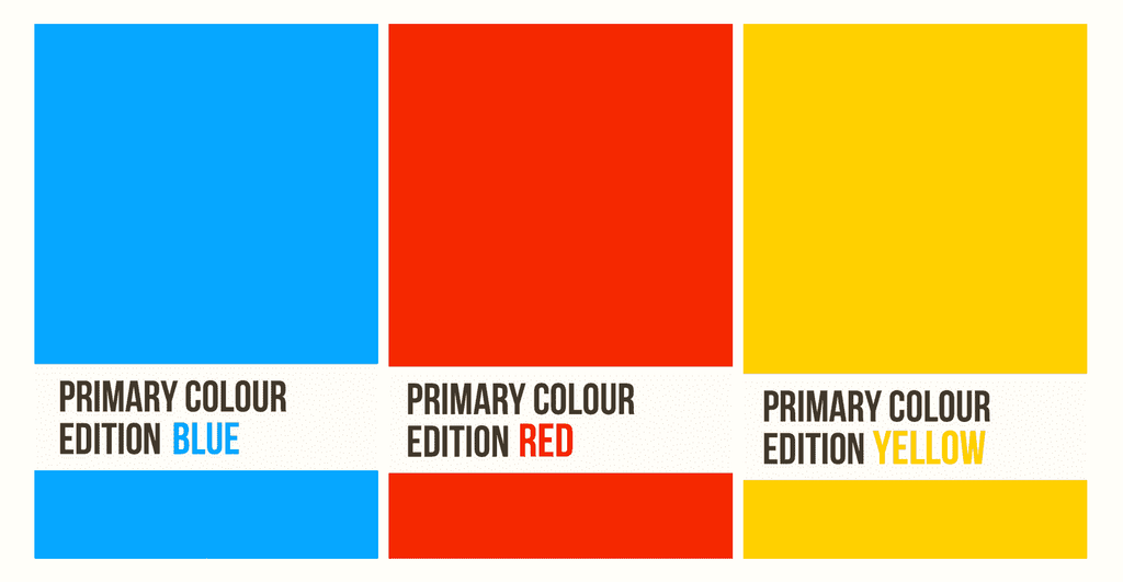 Primary Colour Pocket Notebooks