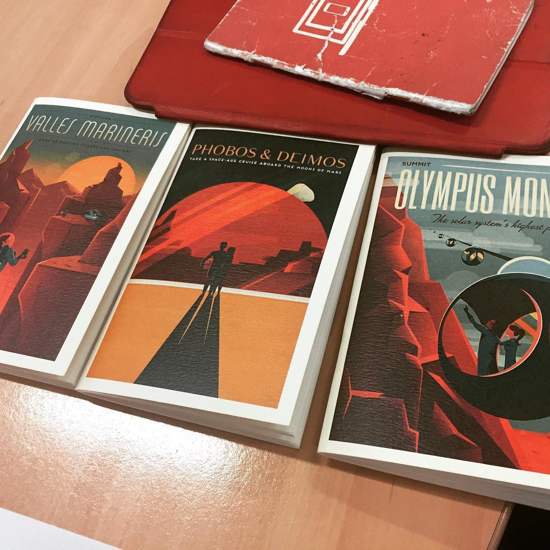 Space X Notebook Proofs are back from the printers