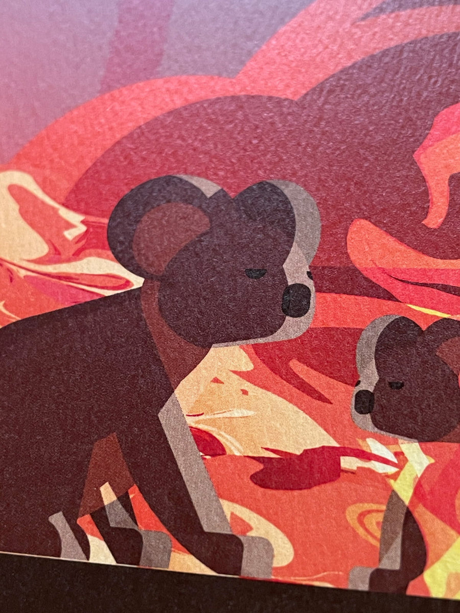 Australia Wildlife Bushfire Notebooks
