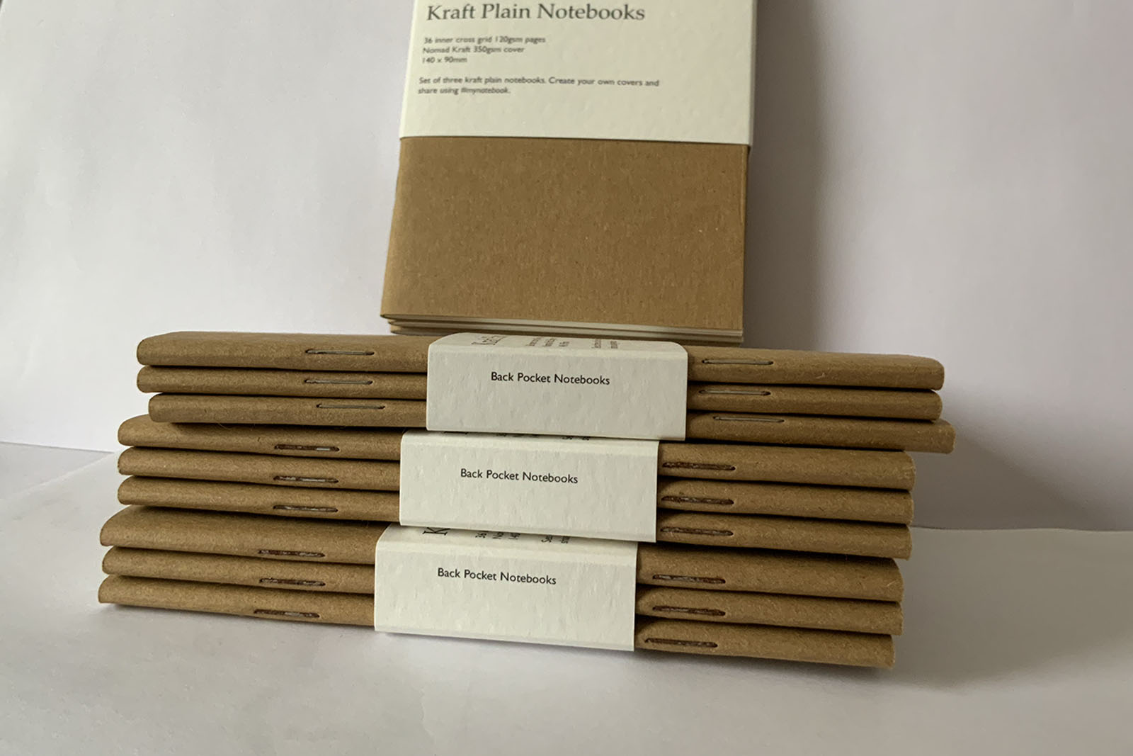 Rustic Plain Kraft Notebook