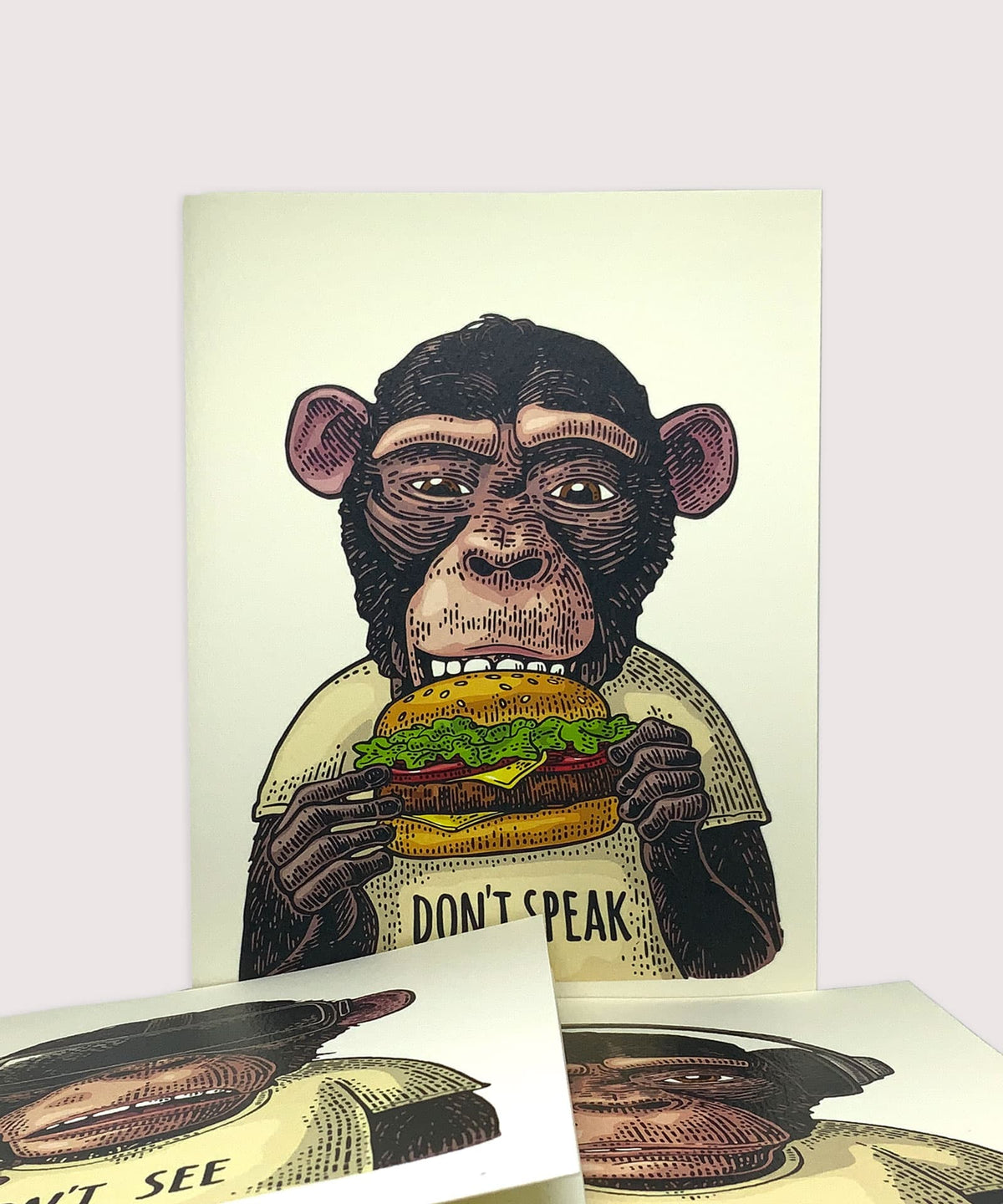 Three Wise Monkeys A5 Notebook Set of 3