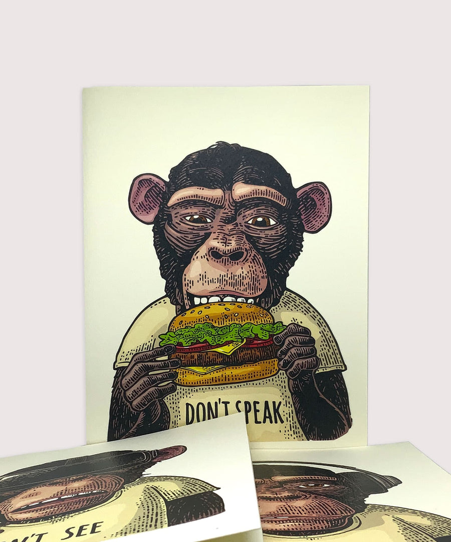 Three Wise Monkeys A5 Notebook Set of 3